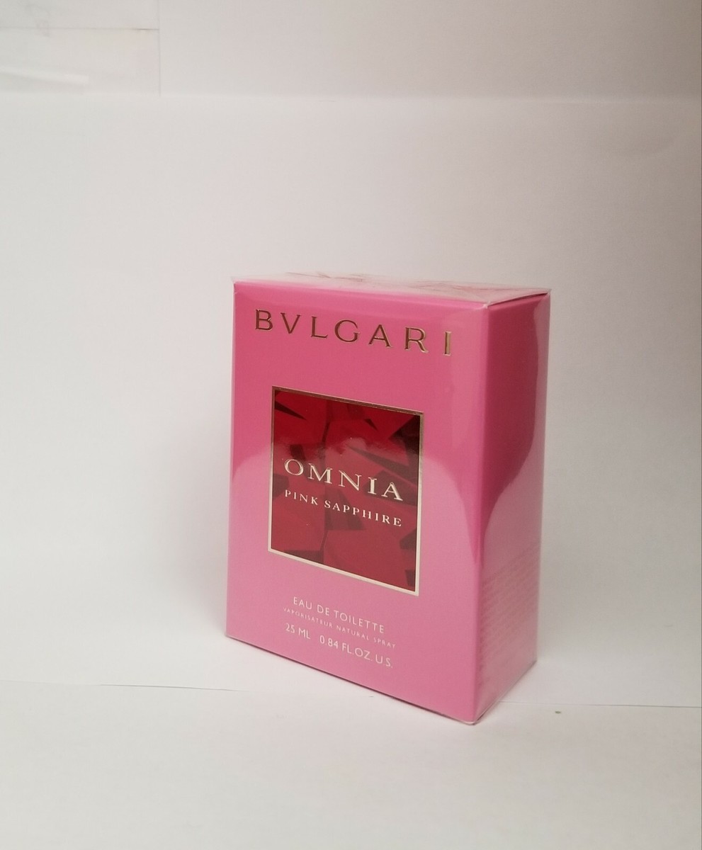Bvlgari Omnia Pink Sapphire 0.84oz EDT spray for women seal in Box