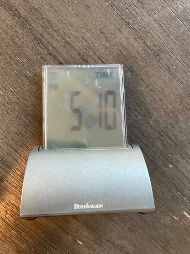 Brookstone Touchscreen die-cast clock. - Image 4 of 4