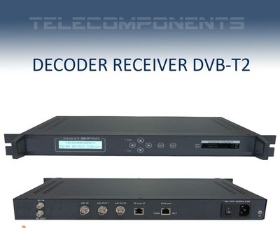 DVB-T2 Receiver Decoder ASI IP 