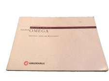 VAUXHALL OMEGA OWNERS MANUAL TS 1433-A-95. Print  1995 VINTAGE CLASS Very Rare