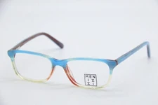 NEW MENIZZI MA 3094K COL. 01 BLUE RED CLEAR AUTHENTIC EYEGLASSES 44-14