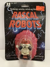 Vintage 1978 Tomy RED Head BLACK Feet Rascal Robots Wind Up Robbie R2 D2 Sealed