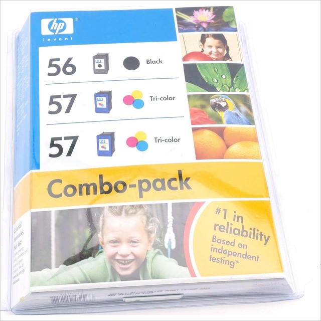 hp printer ink 56 57 combo pack