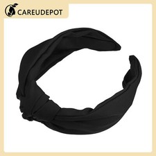 1Pcs Knotted Headbands Women Hairband Hair Hoop Hair Accessories Black