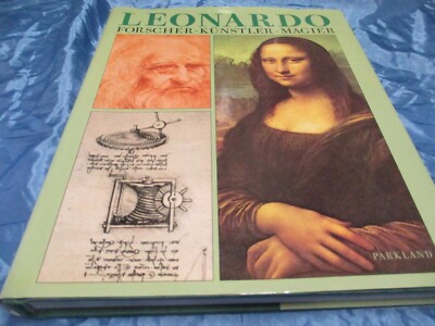 Leonardo da Vinci , Forscher - Künstler - Magier , Bildband  1996 , R 16  TOP