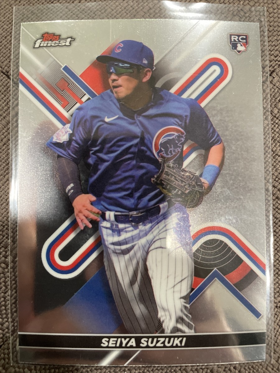 2022 Topps Finest #41 Seiya Suzuki RC Base Rookie Card Chicago 