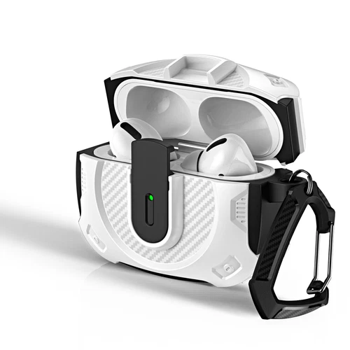 Schutzhülle für Apple Airpods 4 Stoßfest Hülle Case Robust mit Secure Lock - Bild 16 von 24