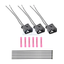 3pcs Ignition Coil Connector Plug Harness Pigtail For 90919-02205 90919-02216