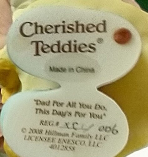 Cherished Teddies Dad For All You Do This Days For You 2009 4012858 new Open Box - Picture 2 of 3