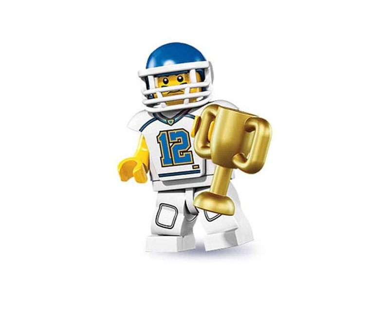 Lego Football Player 8833 Collectible Series 8 Minifigures