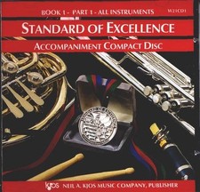 Standard of Excellence Book 1 Accompaniment 2-CD set for All Instruments