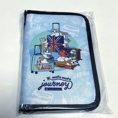 Mofusand Travel Pouch Passport Case Passbook Medical Card Holder