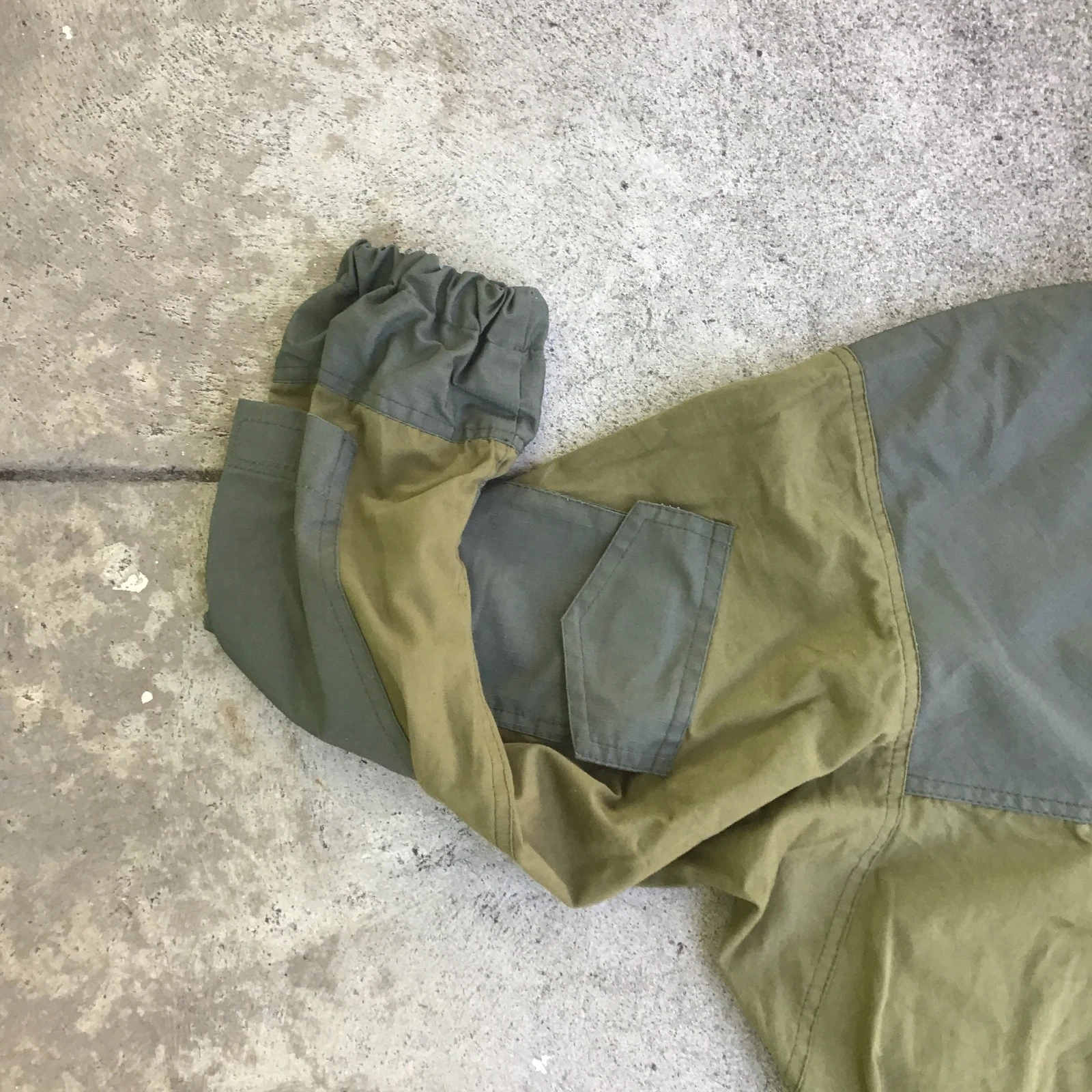 Gorka Style Green Jacket Windbreaker Men 2XL Hooded Pockets Tactical Military image 2