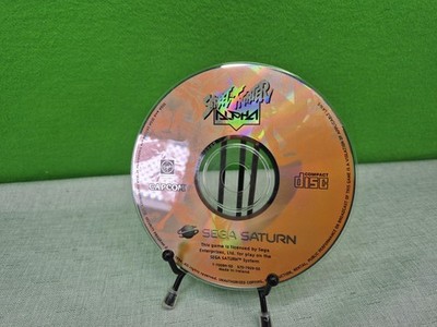 Street Fighter Alpha 2 Sega Saturn Capcom Videogame Spiele Disc Guter Zustand 