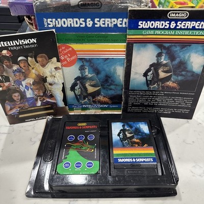 Swords and serpents Intellivision Imagic 1982