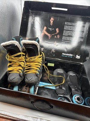 Marsblade Verbero FMT ONE Inline Hockey Skates 3 D Black Blue