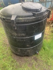 Large Water Storage Tank black 2500 litre 