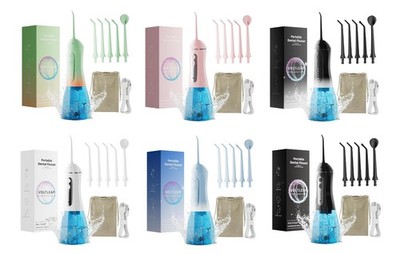 Cordless Water Flosser Dental Oral Irrigator Travel Teeth Cleaner Floss Pick