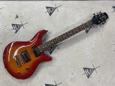 Hamer Stella Double Cutaway Electric Guitar Sunburst Korean