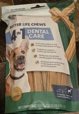 Dr. Marty Better Life Chews 4in1 Dental Care 12 Dental Sticks For Large Dogs
