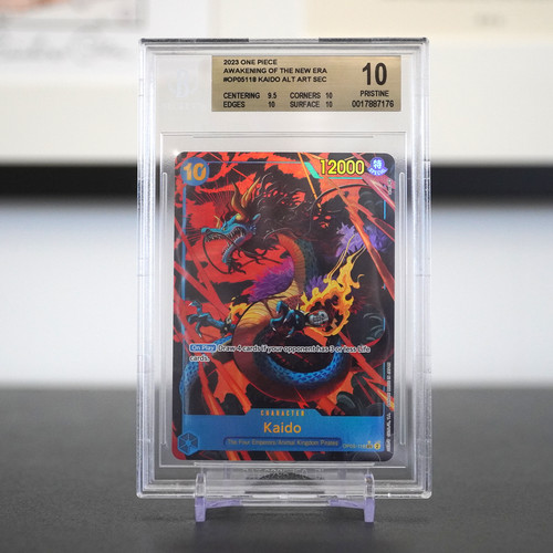 Kaido (Alternate Art) graded BGS 10 for sale on eBay