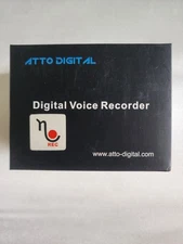 ATTO DIGITAL VOICE RECORDER 8GB Voice Recorder NEW 