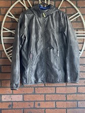 Youth C9 By Champion Windbreaker Jacket Gray Size XL 16-18