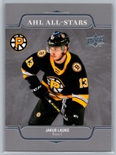 #AS-6 Jakub Lauko 2021-22 Upper Deck AHL AHL All-Stars Providence Bruins