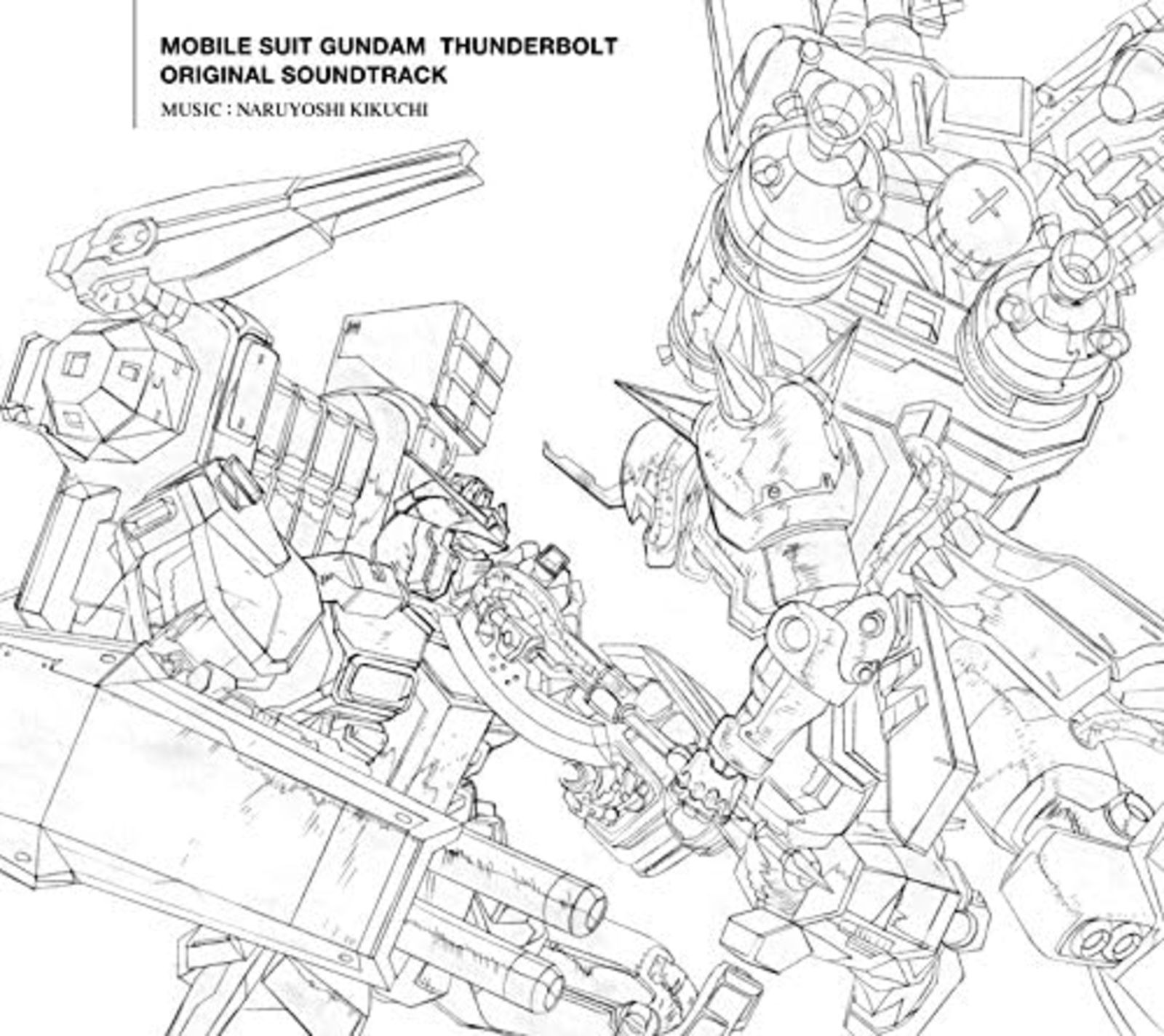 Original Soundtrack ""Mobile Suit Gundam Thunderbolt"" / Naruko Kikuchi CD F/S NEW