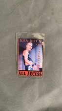 Joan Jett & The Blackhearts 2000 All Access Laminated Concert Backstage Pass