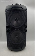 Altavoz DJ profesional IQ Sound Supersonic IQ-6208DJBT negro no probado