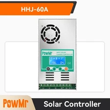 25A-60A MPPT Solar Panel Battery Charge Controller 12/24V/48V LCD Regulator Auto