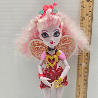 Monster High SCARY SWEET BIRTHDAY CUPID ASTERIA G3 Doll w/ Original Outfit Wings