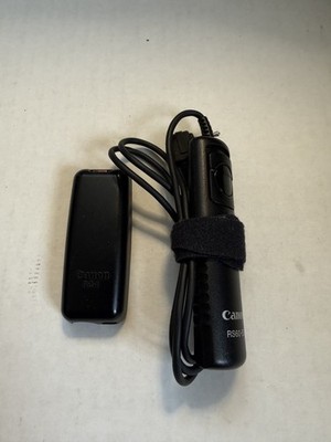 2 Pack Canon RC-1 and Canon RS60-E3 Camera Remotes Great Condition Original OEM
