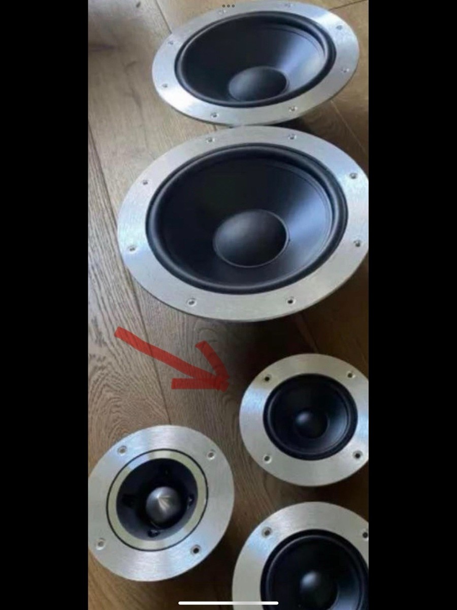 x Direct Replacement Midrange (mids) For Wharfedale E-50 E-70