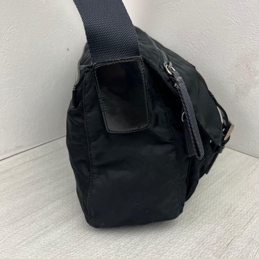 PRADA Tessuto Nylon Leather Messenger Shoulder Bag B6671 thumbnail 4