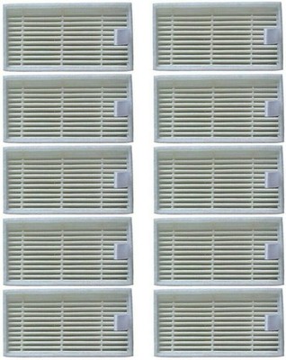 HEPA-Filter 10er Set für Medion ILIFE Saugroboter