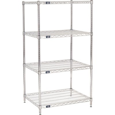 Nexel 24306C Nexel Chrome Wire Shelving 30''W X 24''D x 63''H