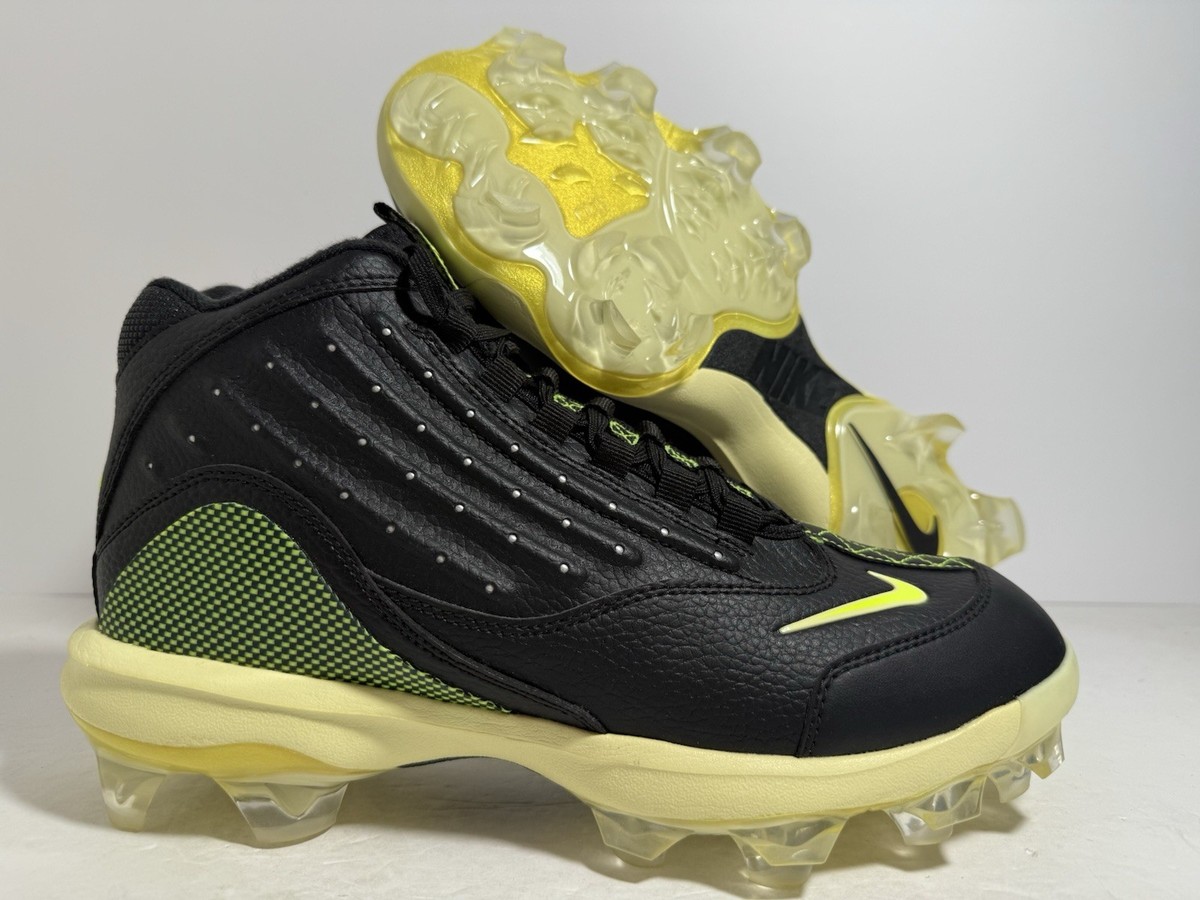 NIKE GIFFREY 2 MCS “BLACK VOLT” BASEBALL CLEATS MEN’S SIZE 10.5 Nike Griffey 2 MCS Cleat Black Volt - Jul 2024 - HF1579-001  main image 4