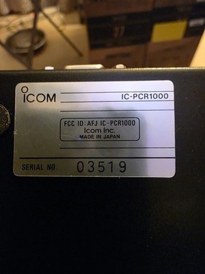 ICOM IC-PCR1000 Communications Receiver + Accessories | eBay