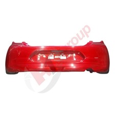 REAR BUMPER NISSAN MICRA ACENTA (10-17) ACENTA 5 DOOR IN RED  13221869