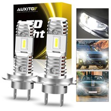 AUXITO H7 LED Headlight Bulbs 40000LM 6000K Extreme Brightness For Headlights