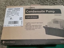 Little Giant 554425 VCMA-20ULS 80 GPH 1/30 HP Automatic Condensate Pump