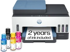 HP Smart Tank 7602 Wireless All-in-One Ink Tank Printer, Scanner, Copier with 2