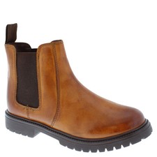 Frank James Rutland Boys Girls Chelsea Leather Dealer Boots Infant Junior