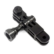 Black Adjustable Pivot Arm Aluminium 3 Way Adjustable Arm For Gopro Repair Part