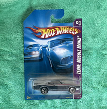 Hot Wheels Team: Muscle Mania 1969 Pontiac GTO Gray Black 1:64 Diecast Unopened
