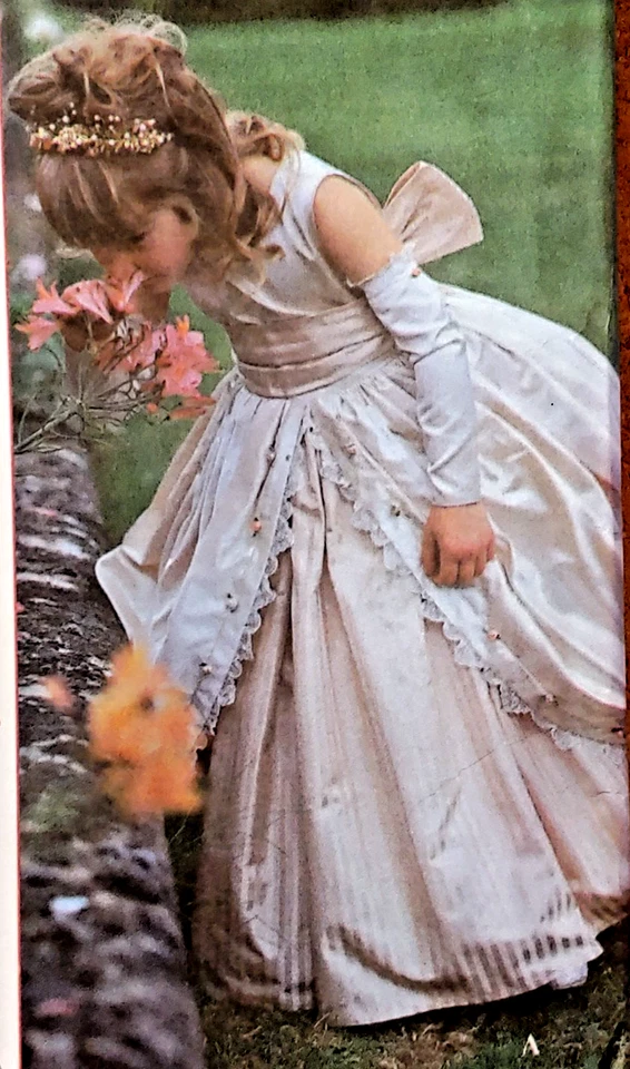 Child's Formal Dress Pattern Size 4 5 6 7 8  Simplicity 8953 Prom Party Wedding - Image 2 of 4