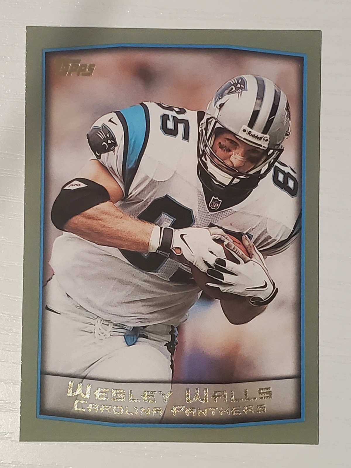 1999 Topps #294 Wesley Walls ~ Carolina Panthers