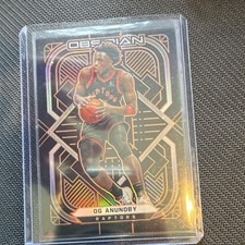 2020-21 Panini Obsidian OG Anunoby Toronto Raptors Electric Etch Orange   27 /50